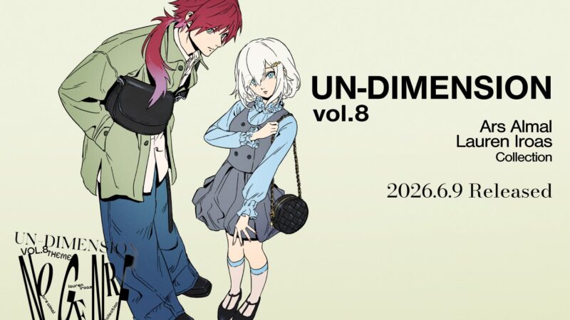 VTuber起用のバッグブランド「UN-DIMENSION」新作発売、東京・大阪でポップアップ展開