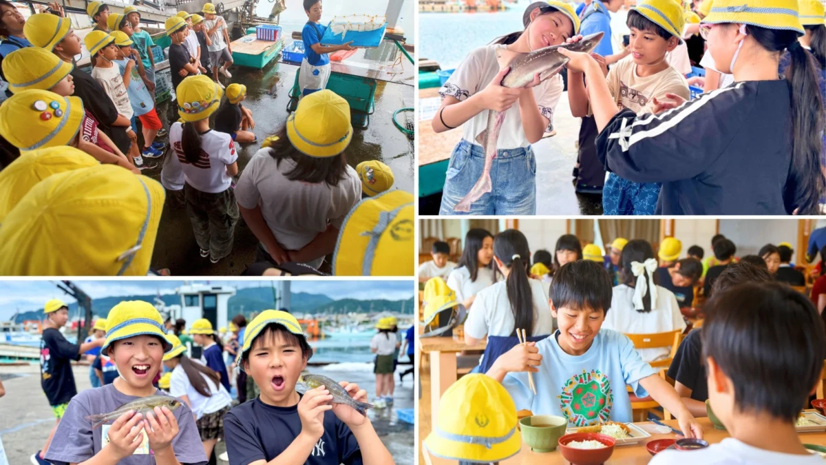 保田漁港が学びの場に！小学生向け「水産・食体験プログラム」で海の恵みを楽しく学ぶ
