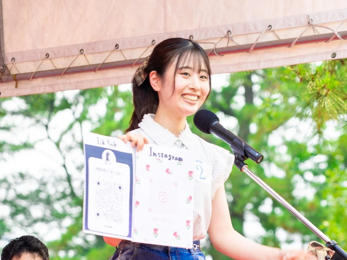 準グランプリの阿部羽菜子さん