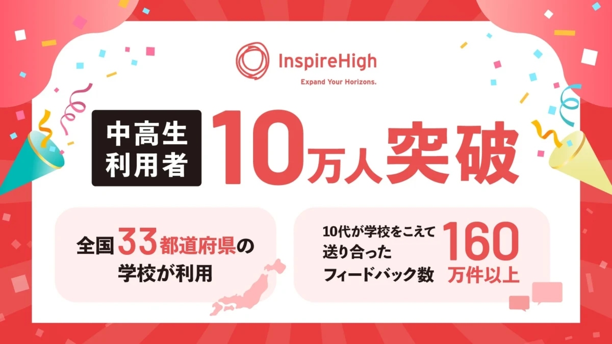 中高生10万人が体験！「Inspire High」で広がる“世界とつながる探究的な学び”