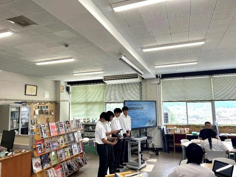 生徒によるプレゼンテーション