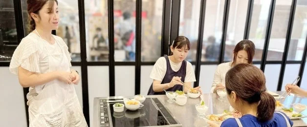 ぬか床づくり体験の様子
