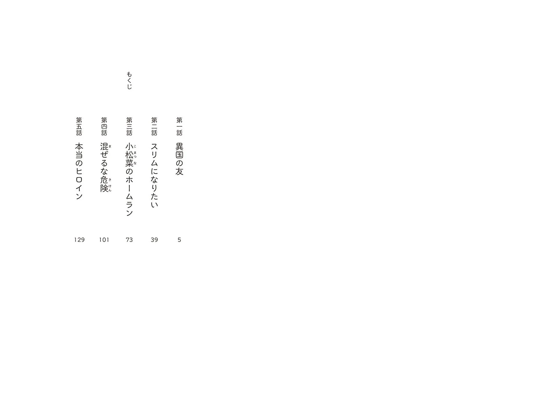 給食のおばちゃん 異国の友 目次