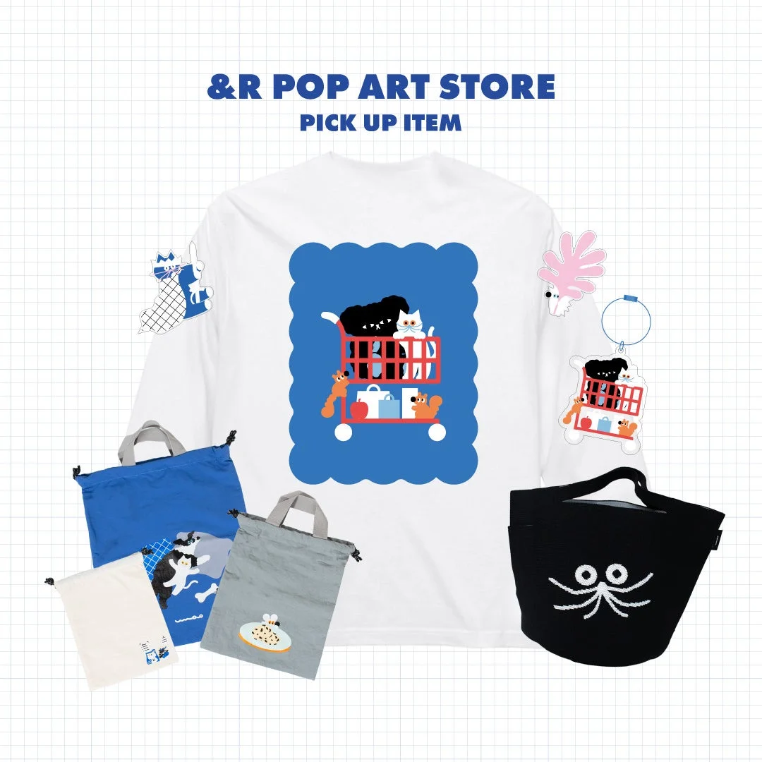 umaoコラボグッズの展示