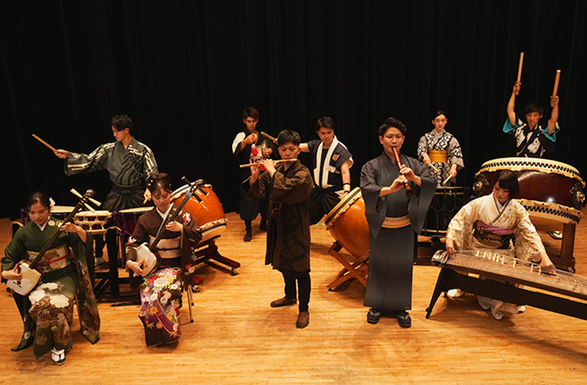 Japaundの和楽器演奏