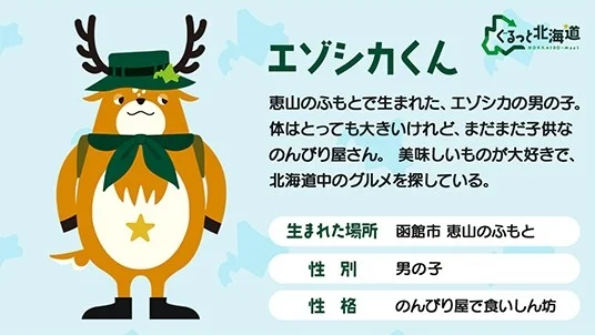 エゾシカくんのプロフィール