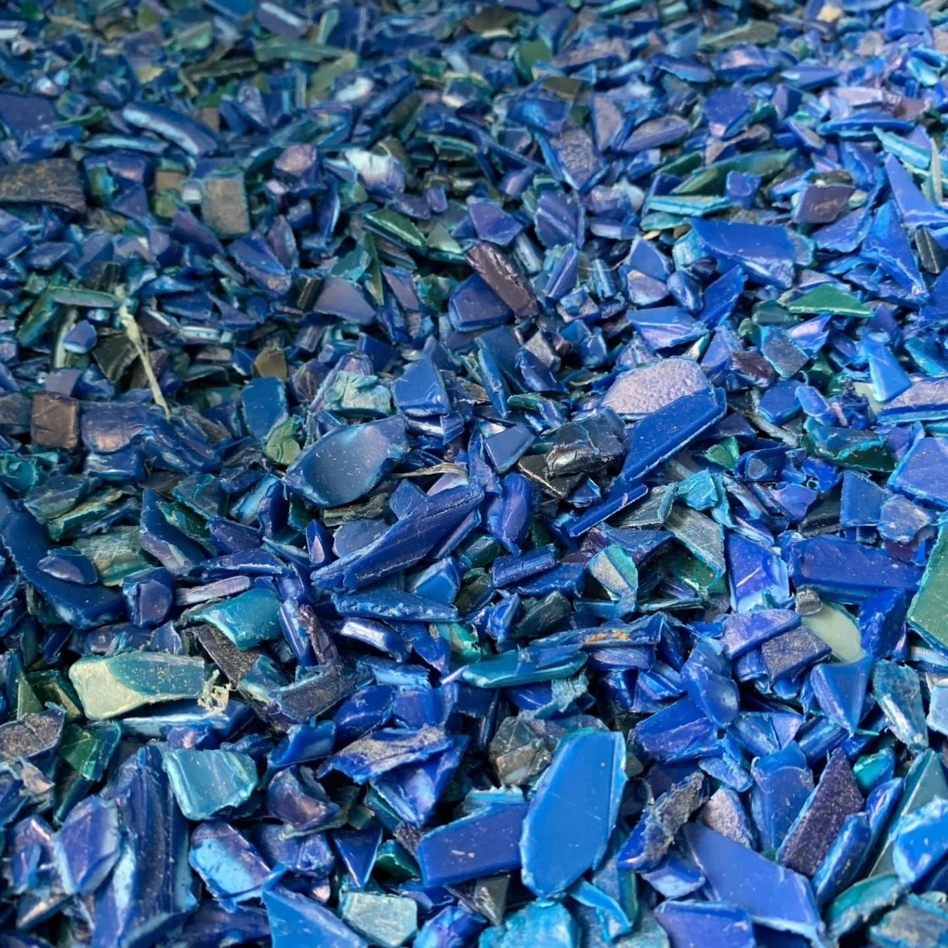 プラスチックの破片