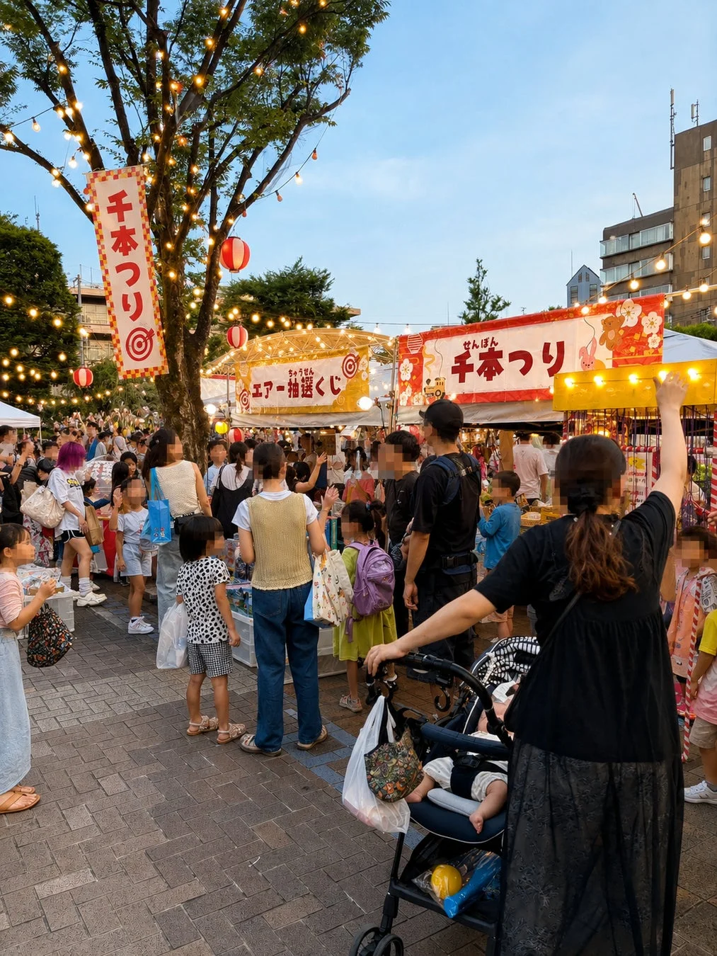 縁日の風景