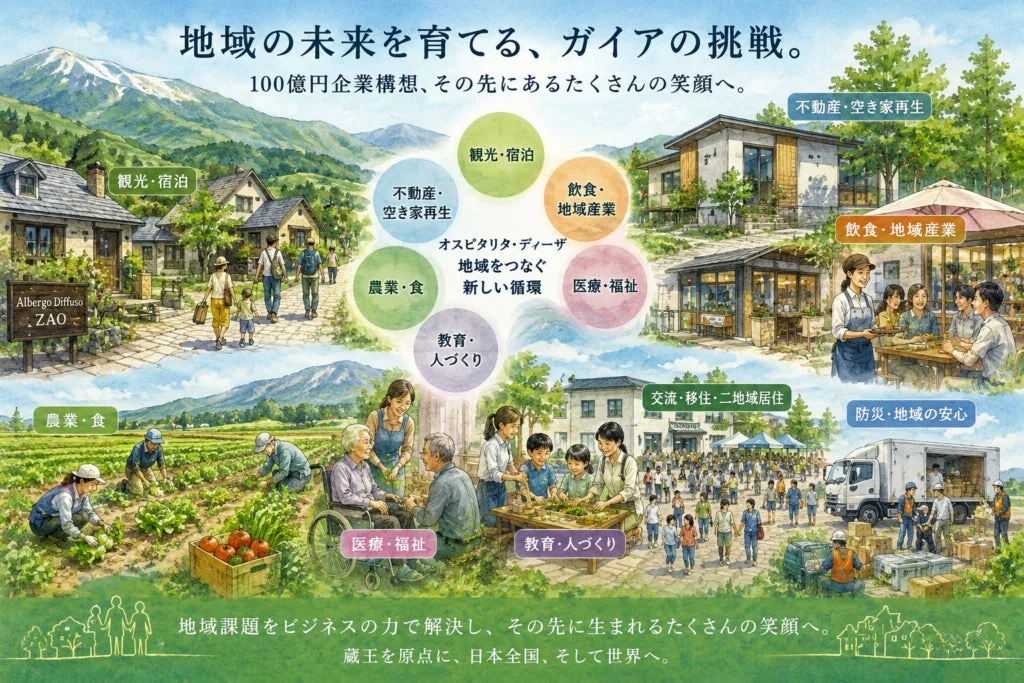 地域の未来を育てる、ガイアの挑戦