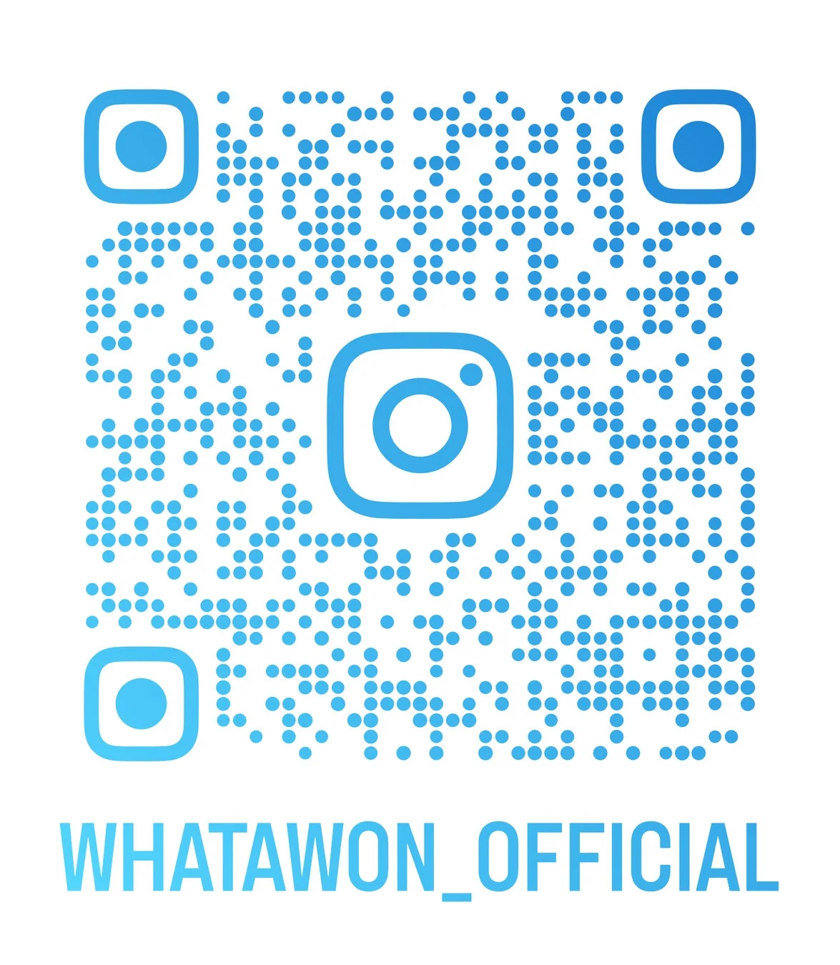 WHATAWON公式Instagram QRコード