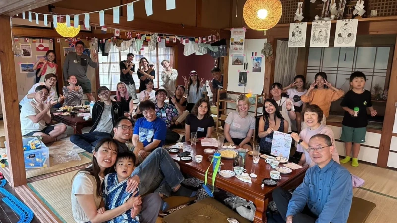 デンマーク発祥「フォルケホイスコーレ」留学生と地域住民が交流！陸前高田市広田町で国際色豊かなお菓子イベント開催
