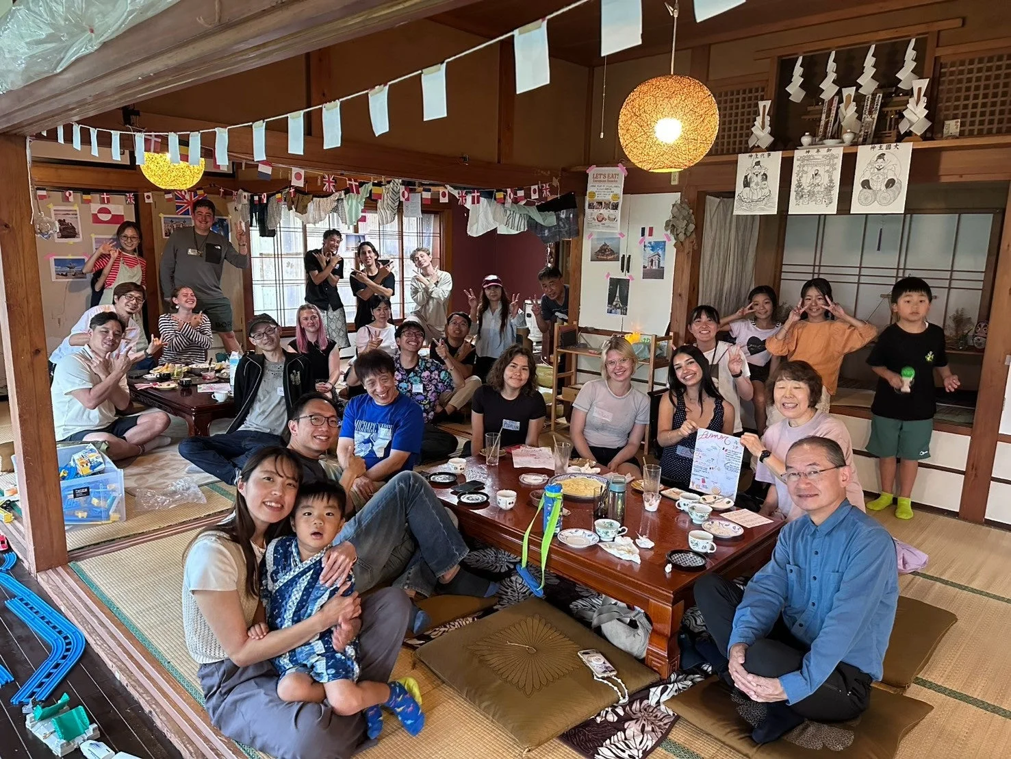 国際交流イベントの様子