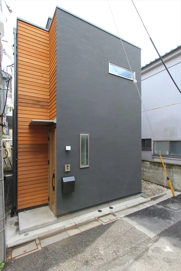 モダンな住宅の外観