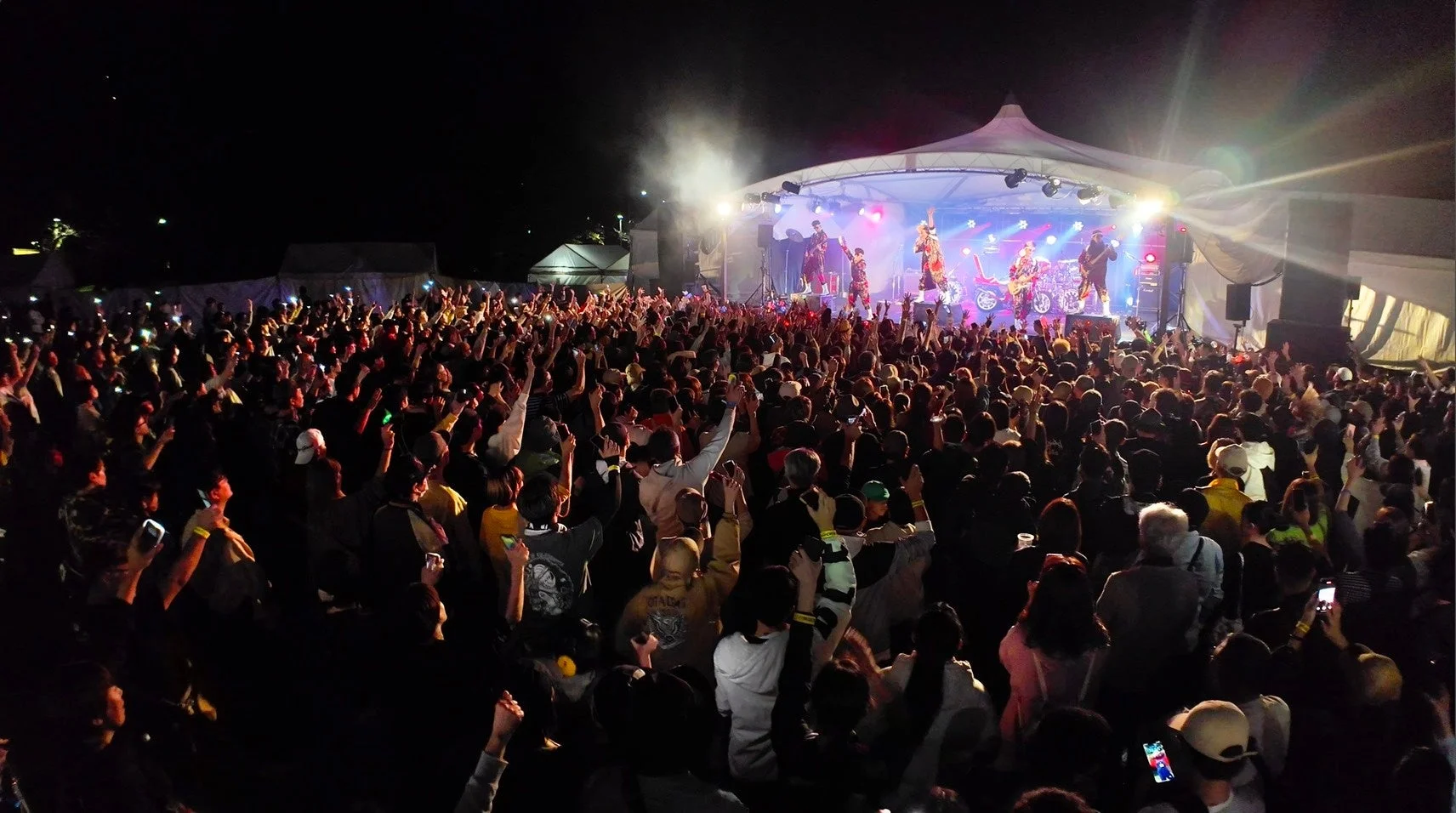 昨年開催時のライブ会場の様子