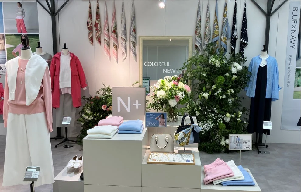 N+店舗ディスプレイ