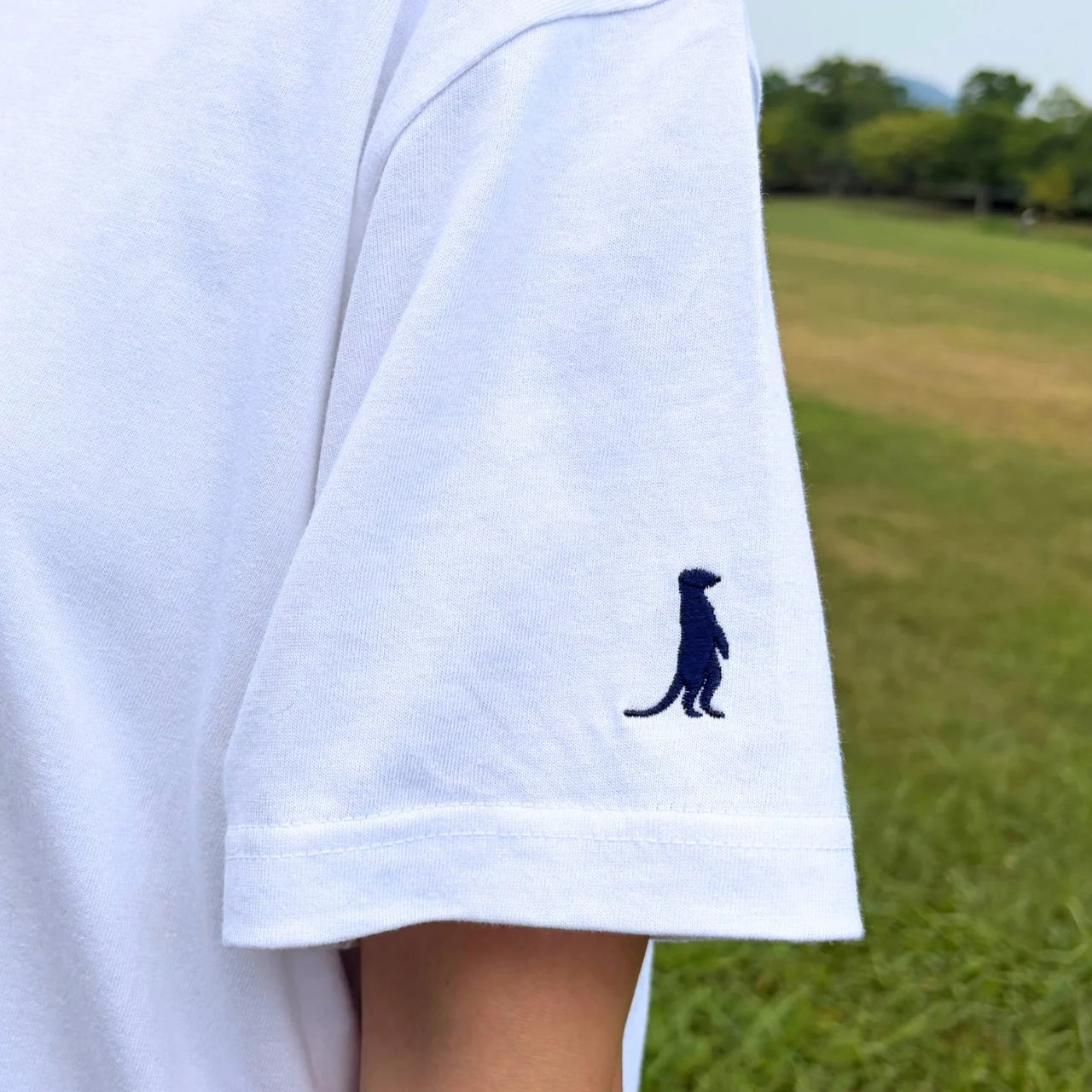 ミーアキャットの刺繍
