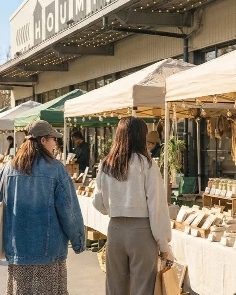 屋外マーケット