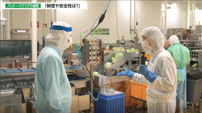 工場での作業風景