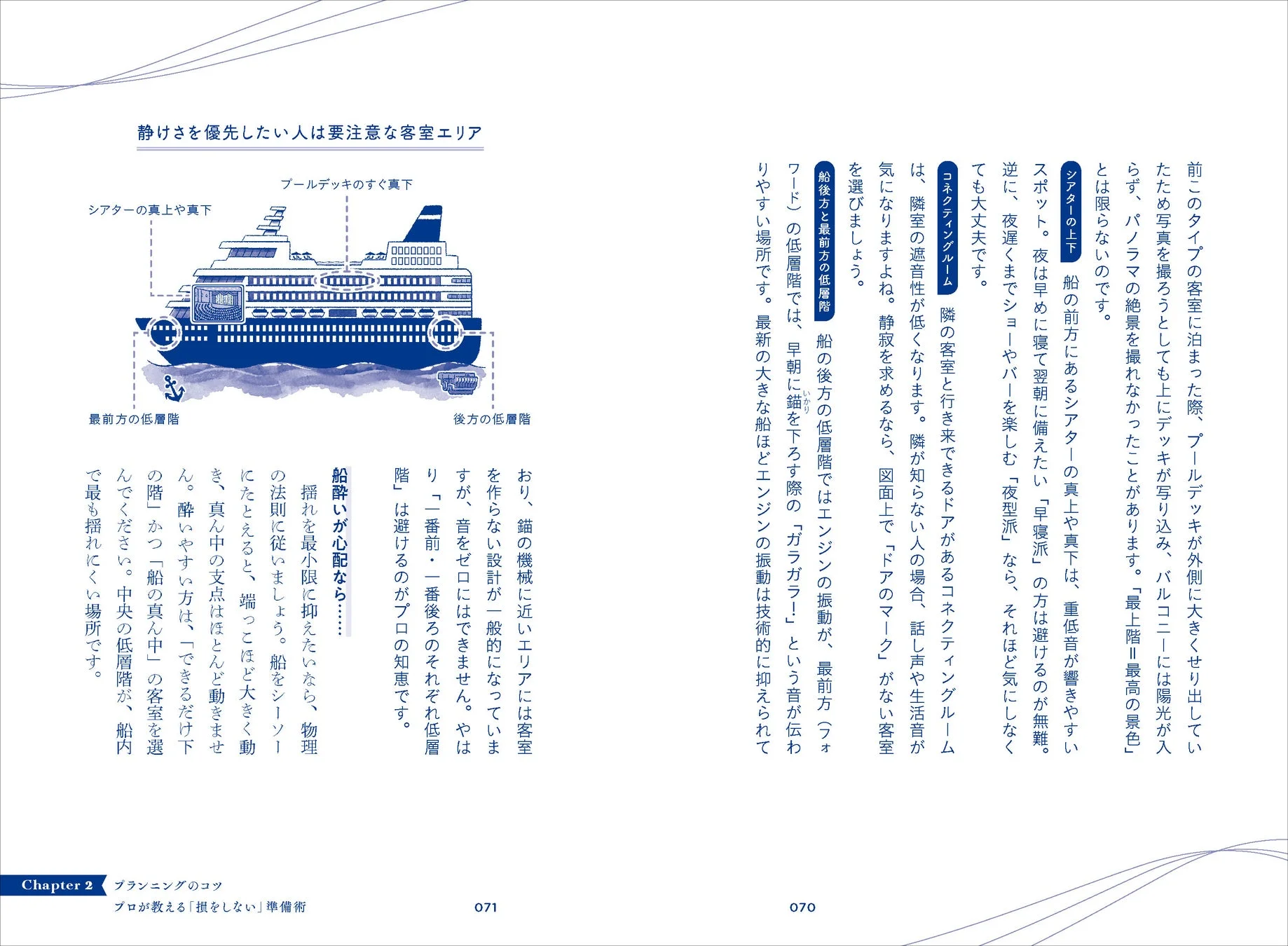 静けさを優先したい人への客室エリア注意点