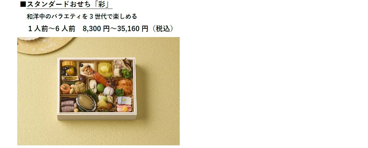 スタンダードおせち「彩」
