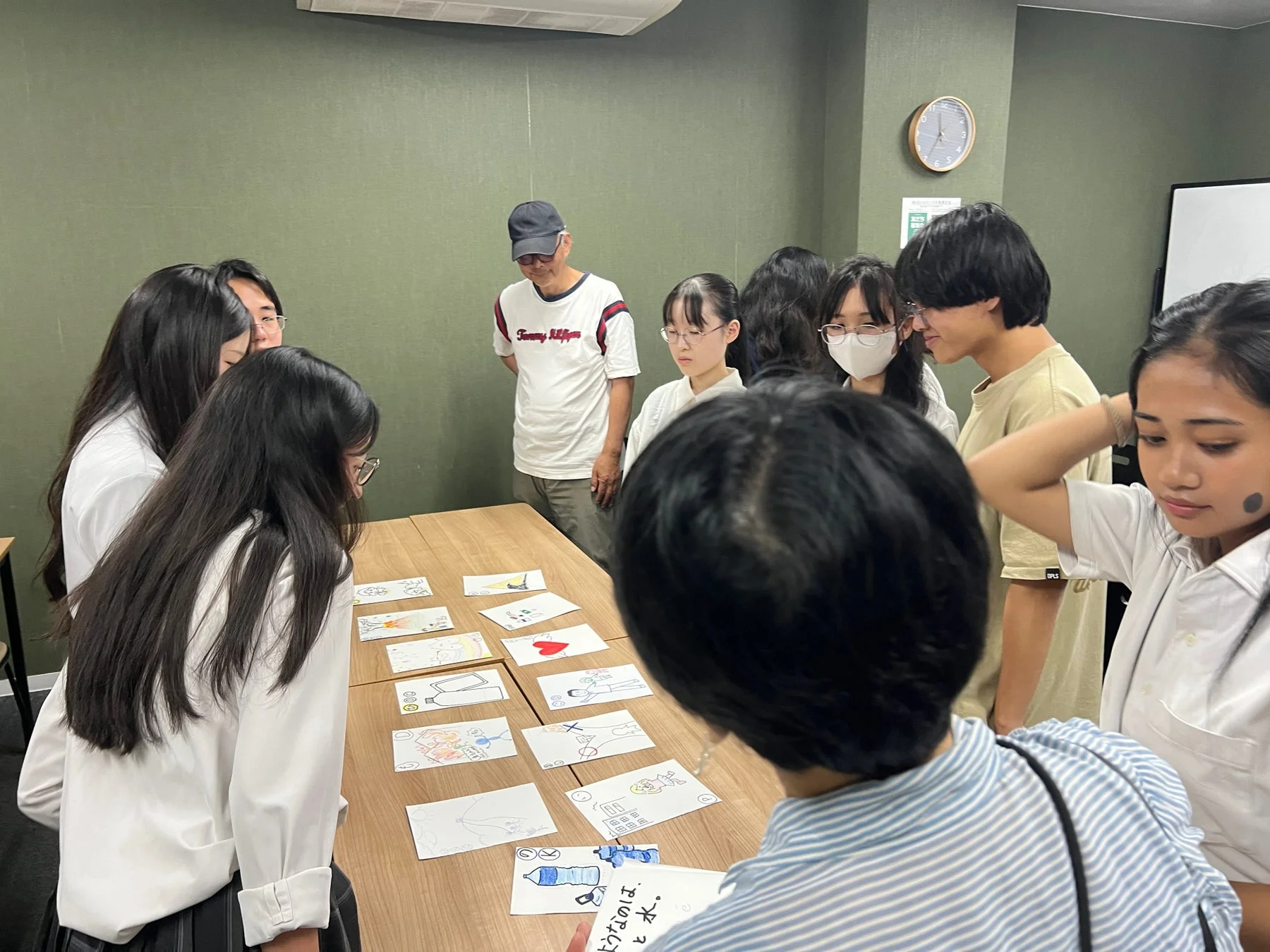 カルタ制作ワークショップの様子