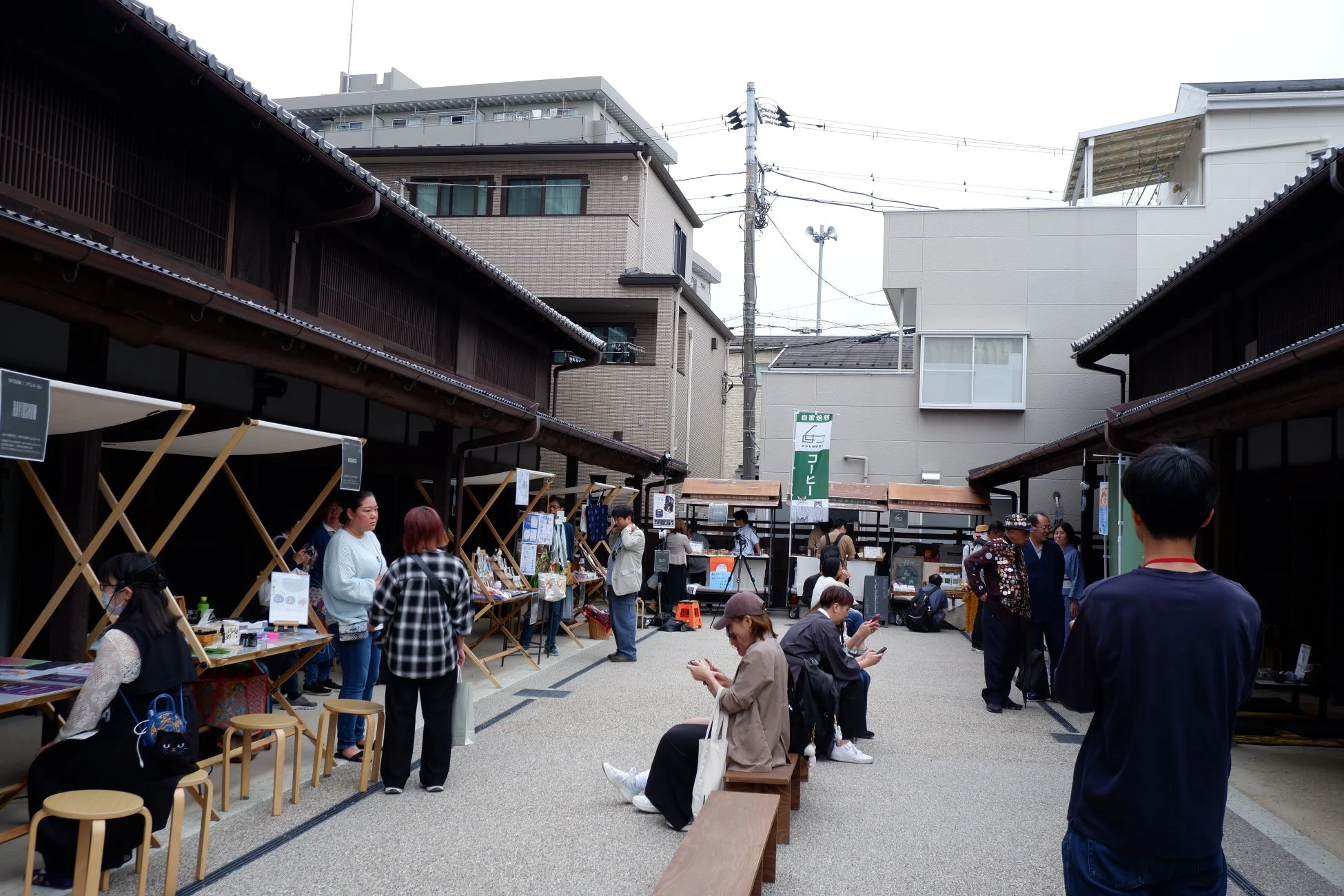 市場の様子