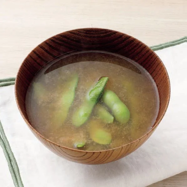枝豆の味噌汁
