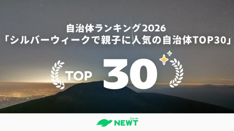 親子で「知って得する旅」！2026年シルバーウィークにおすすめの“旅育”自治体TOP30を発表