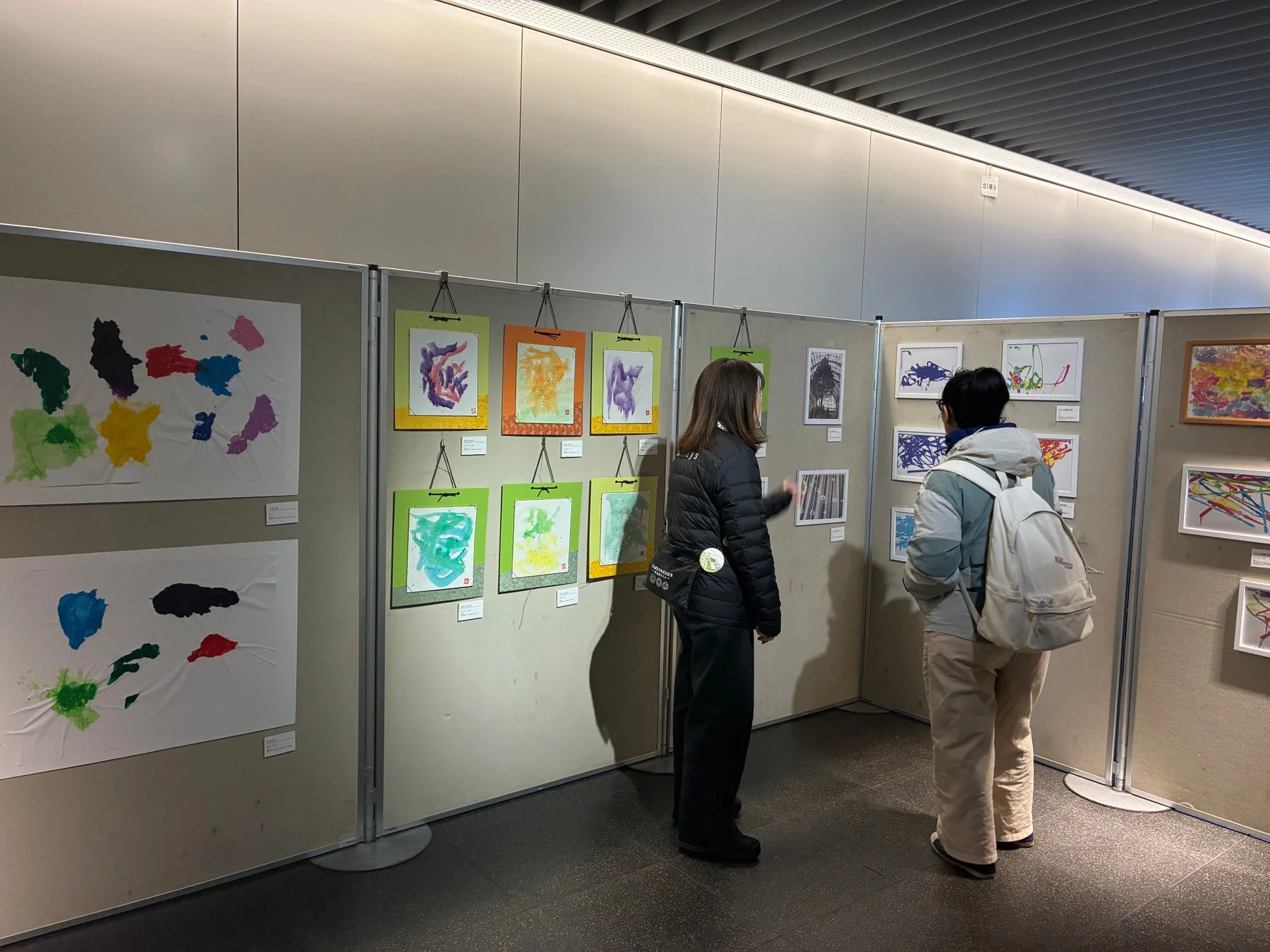 アート展の様子