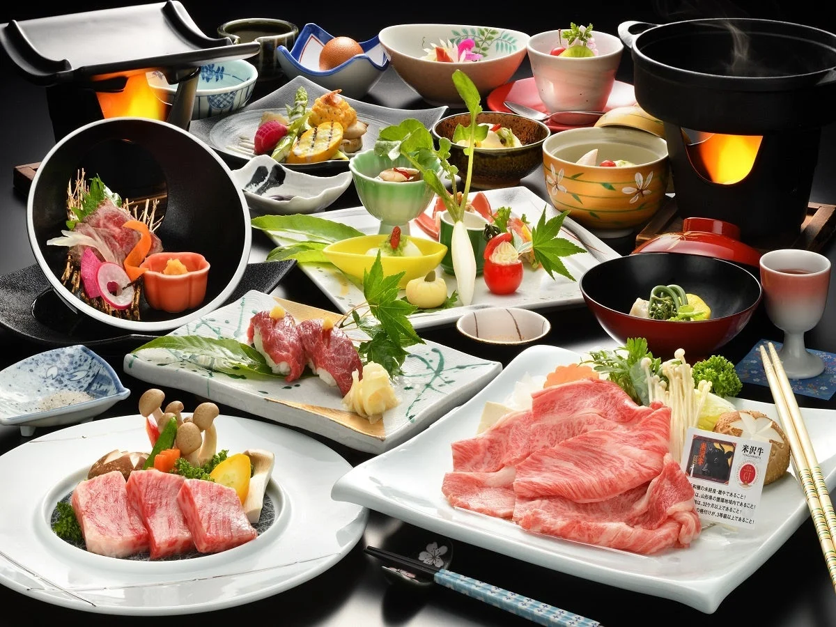 日本料理、和食、会席料理、米沢牛