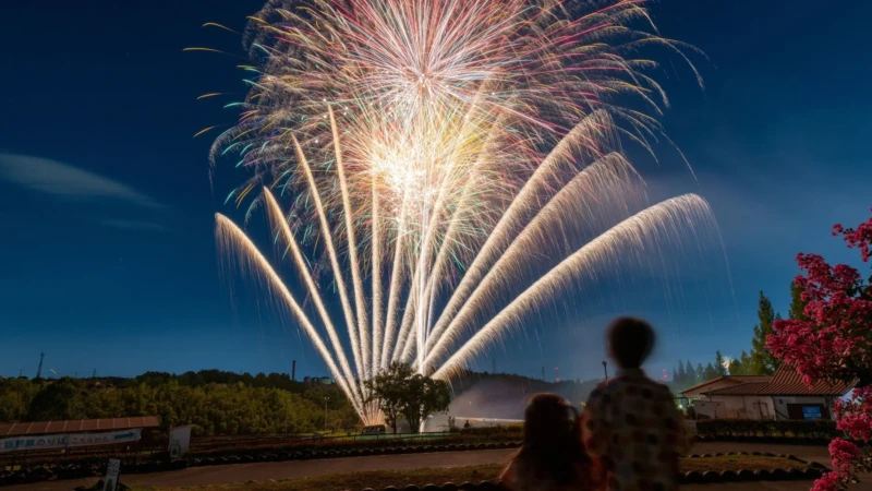 夏の夜を彩る！ハーベストの丘で8日間限定「夏祭り」イベント開催！ミニ花火ショーや盆踊り、遊戯屋台で大満喫