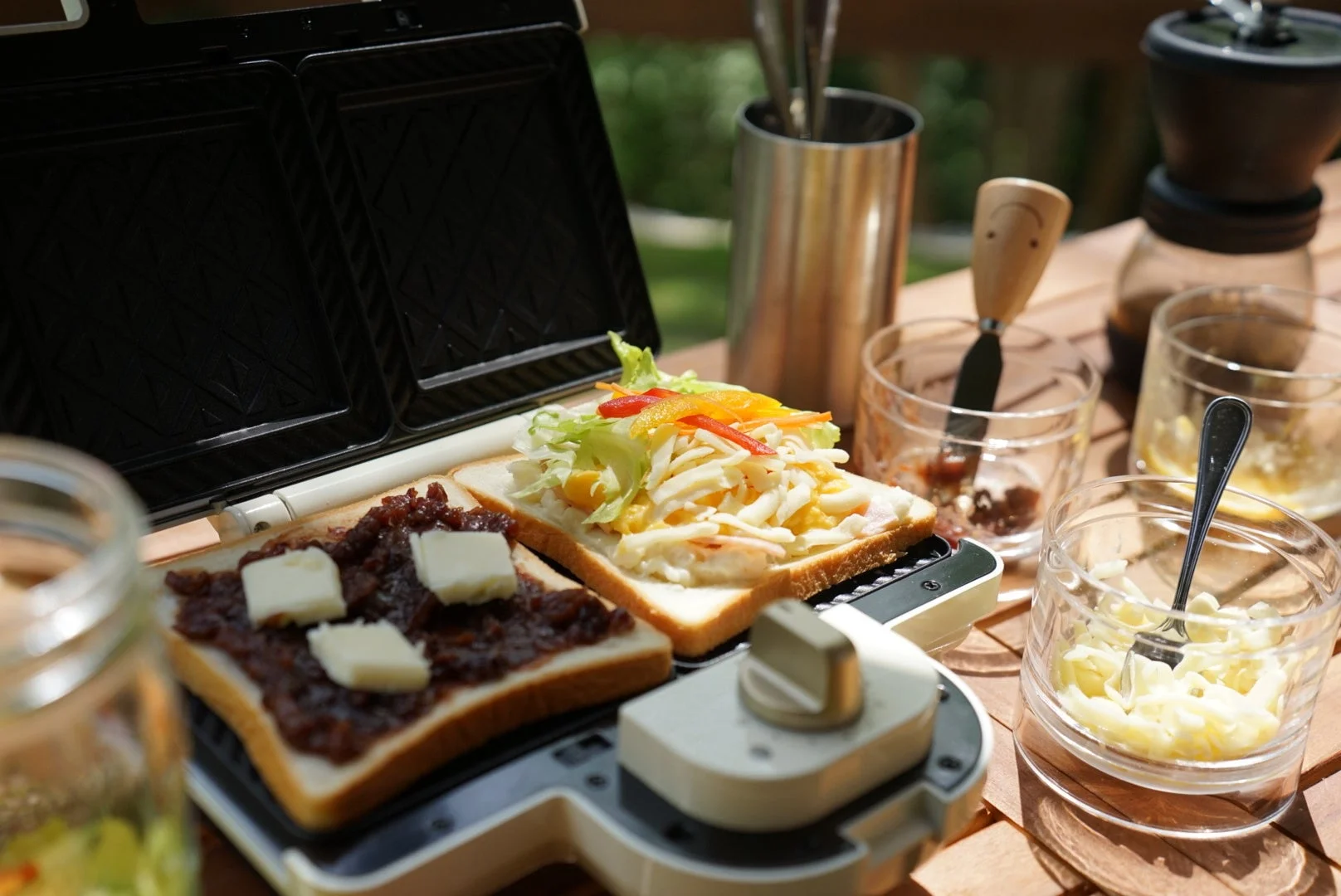 ホットサンドの材料