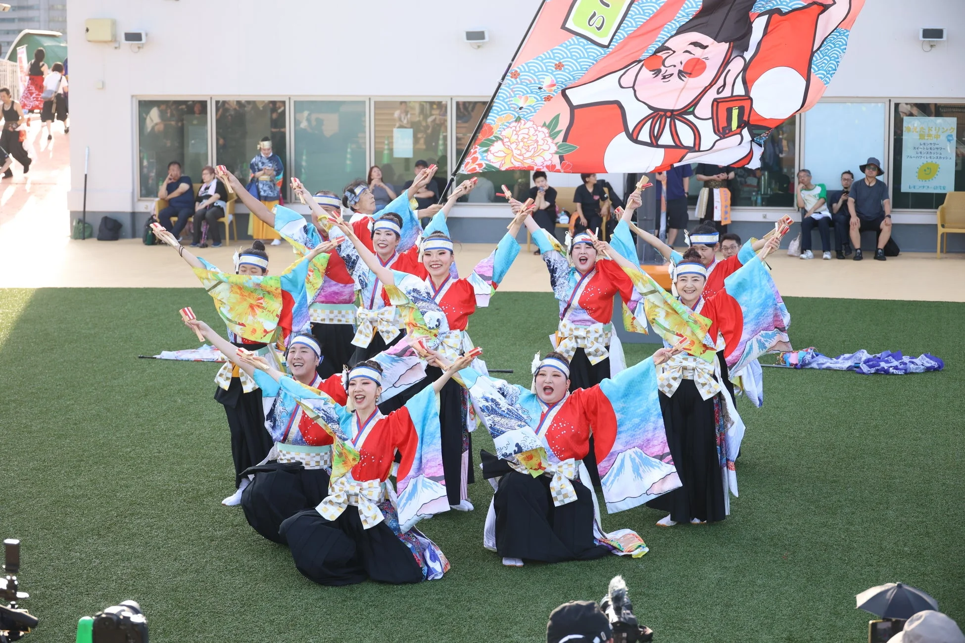 和装の踊り