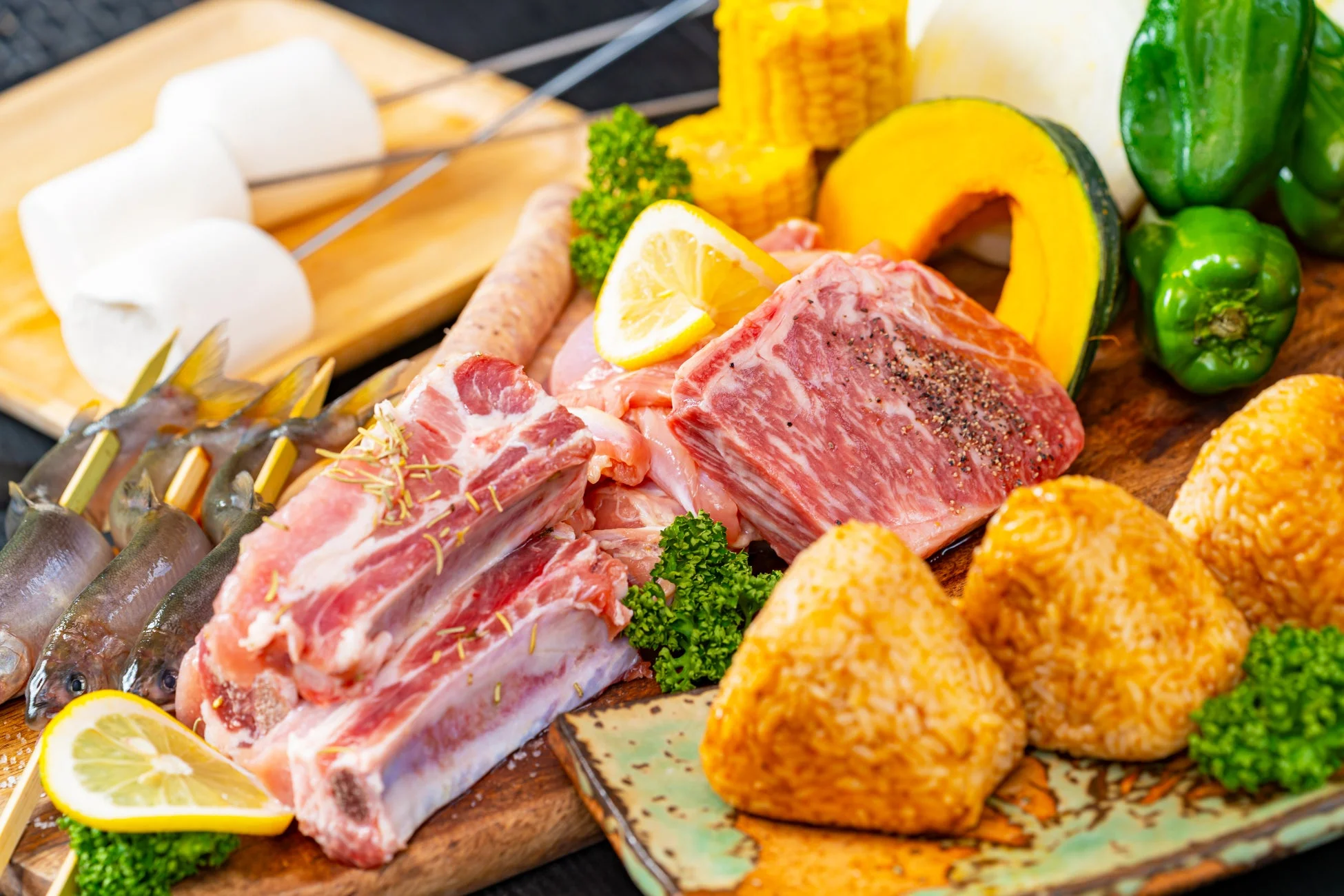 BBQ食材のイメージ