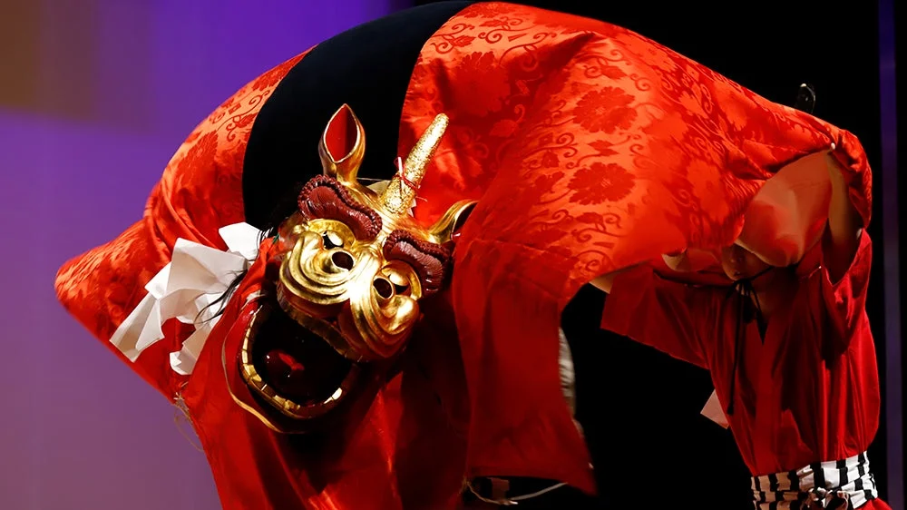 獅子舞の演者
