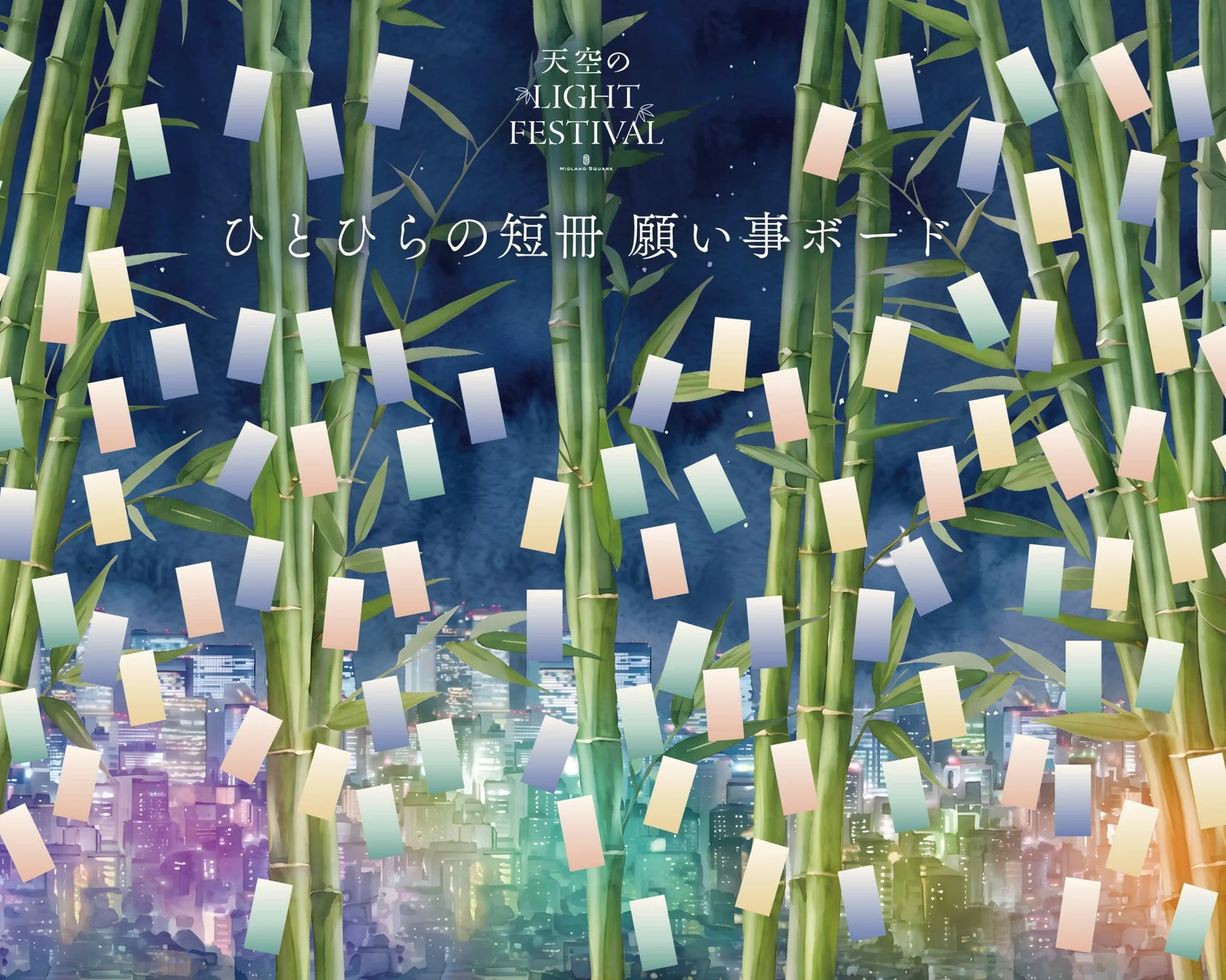 願い事ボードのポスター