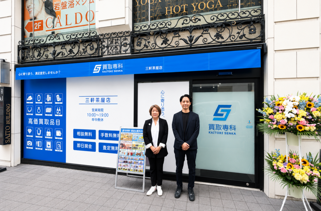 三軒茶屋に「買取専科」がオープン、都内7店舗目で拡大続く