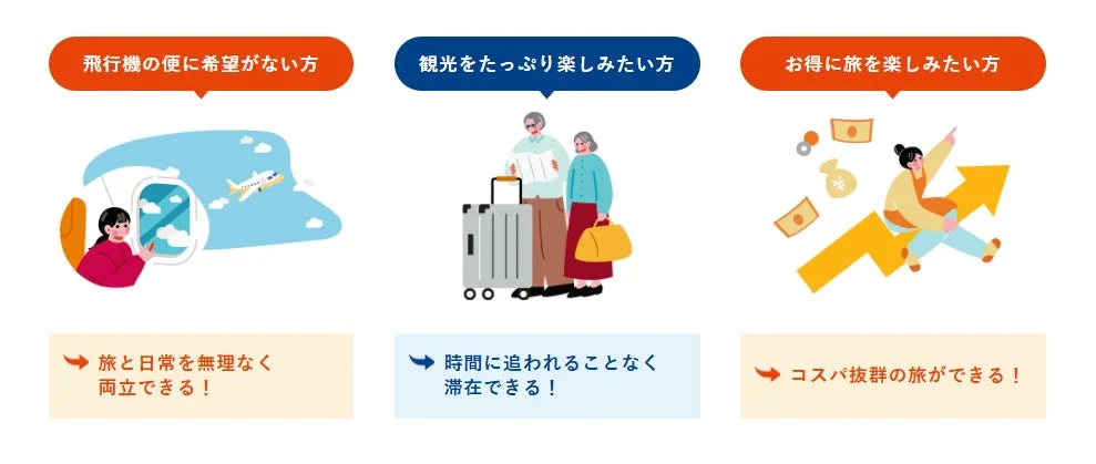 ゆる旅はこんな方におすすめ