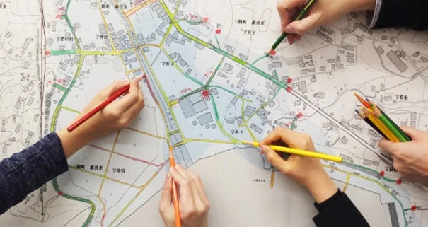 逃げ地図づくりワークショップ