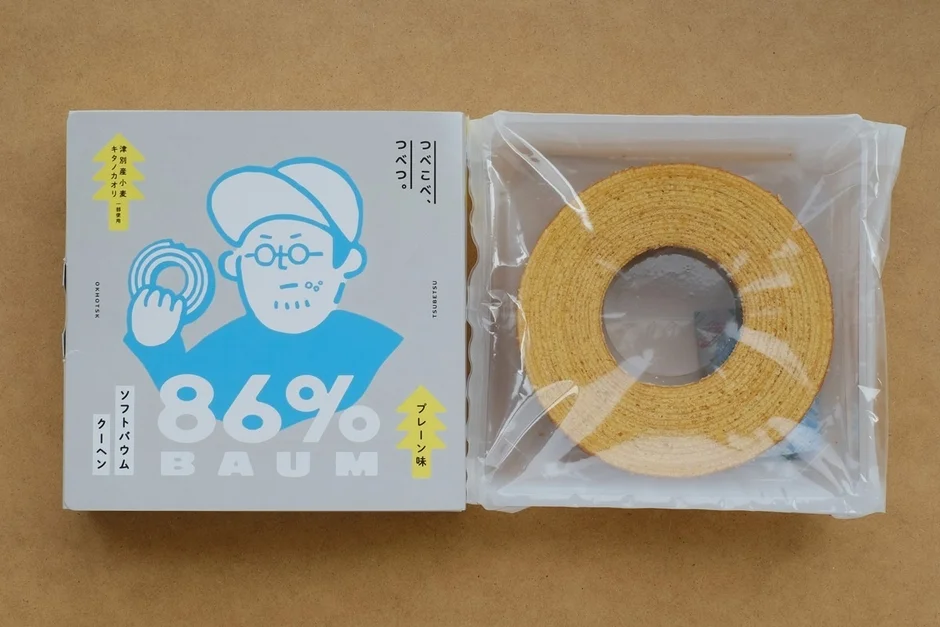 バウムクーヘンとパッケージ