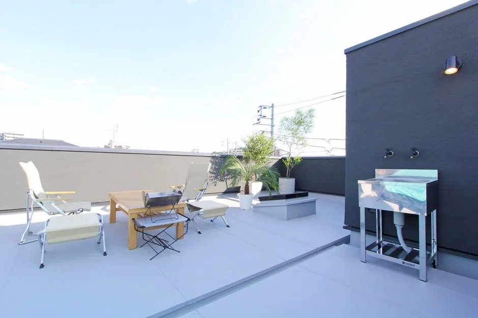 屋上テラス