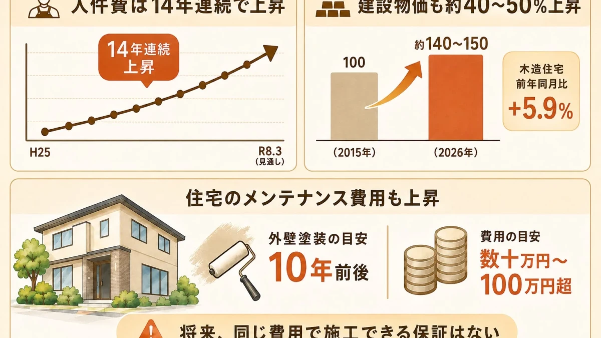 資材高騰時代の「隠れコスト」を体感！クレバリーホーム春日井店、平屋モデルハウス宿泊体験で賢い家づくりを