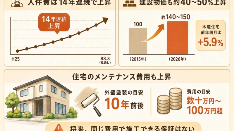 資材高騰時代の「隠れコスト」を体感！クレバリーホーム春日井店、平屋モデルハウス宿泊体験で賢い家づくりを