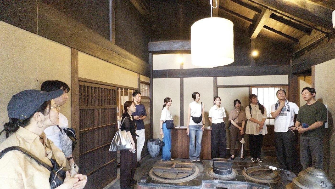 古民家見学の様子