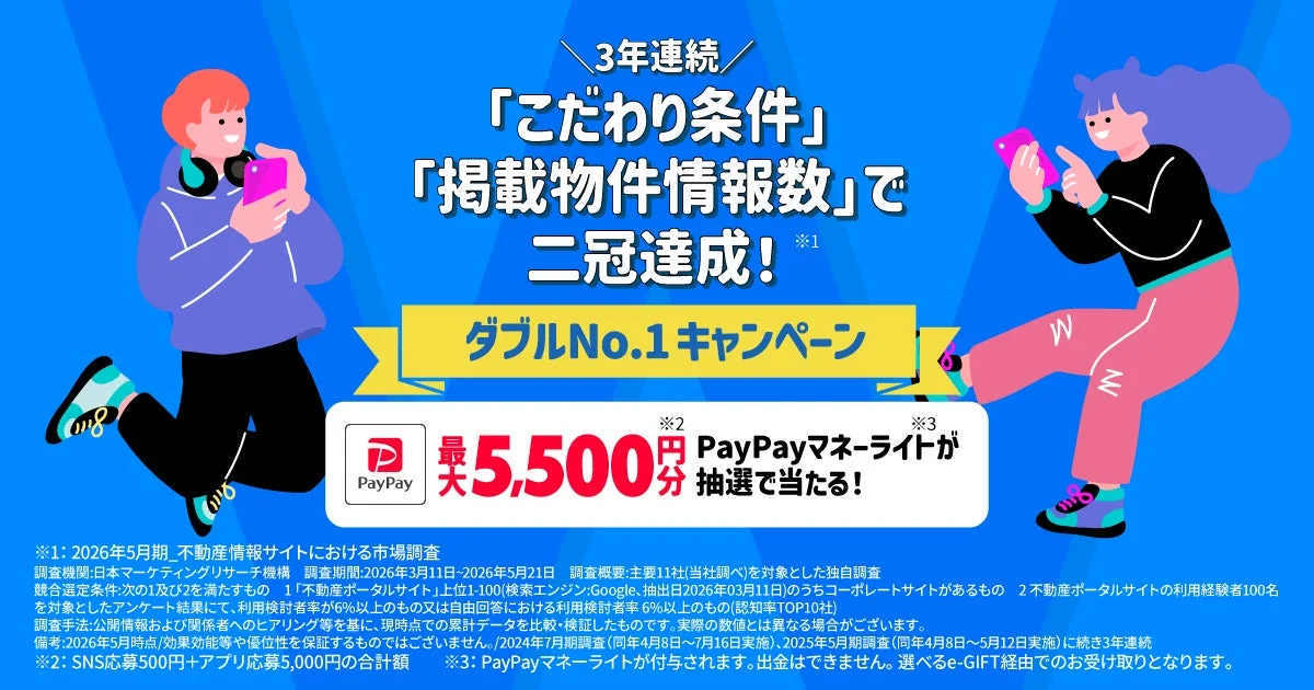 ダブルNo.1キャンペーン