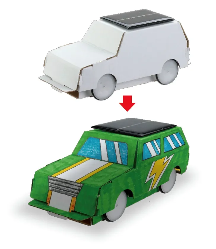 太陽光発電自動車 イメージ画像